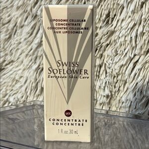Swiss Soflower European Skincare Lipsome Cellular‎ Concentrate 1 Fl Oz New
